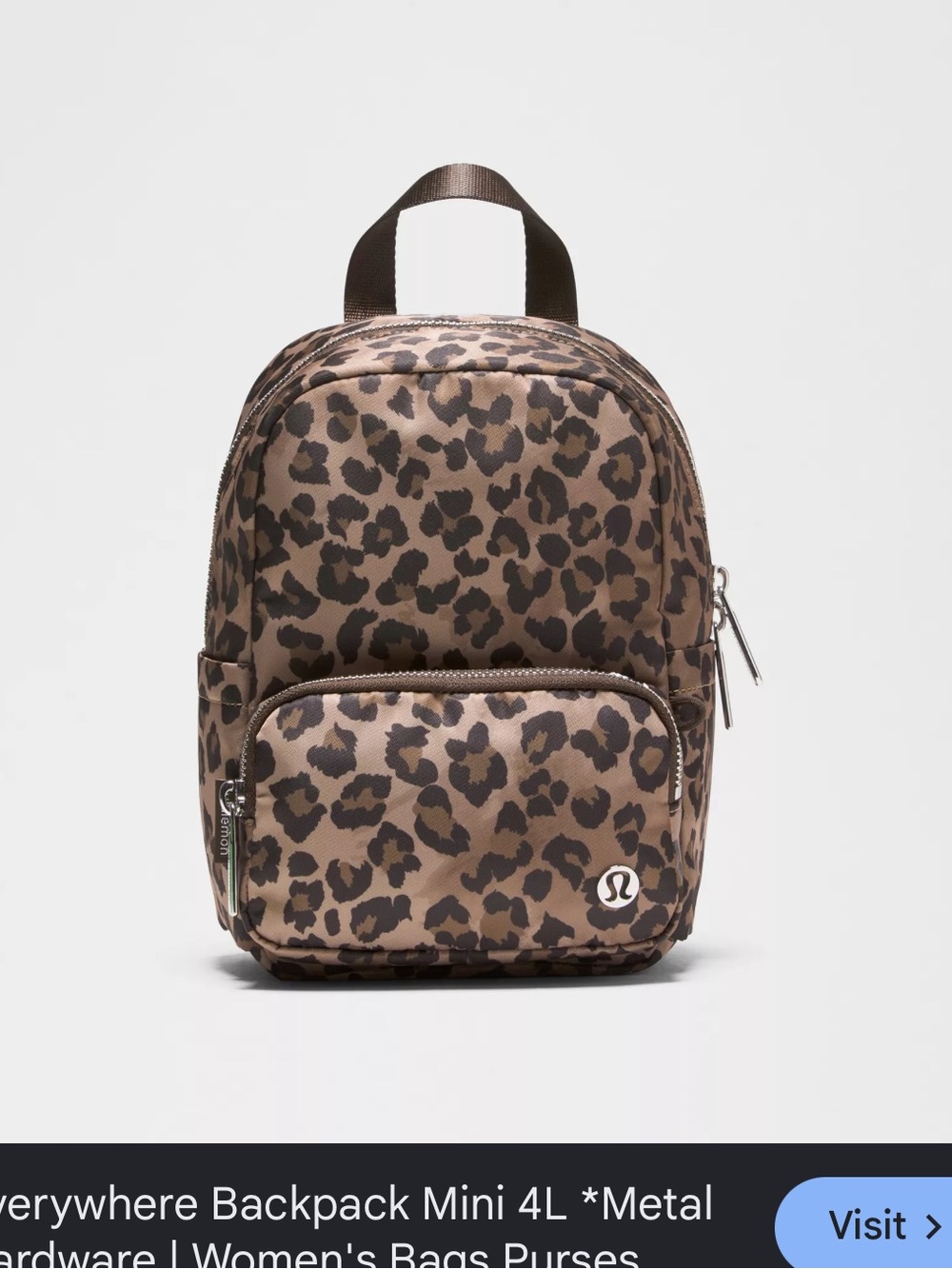 Lululemon Everywhere Backpack Mini 4L Metal Hardware